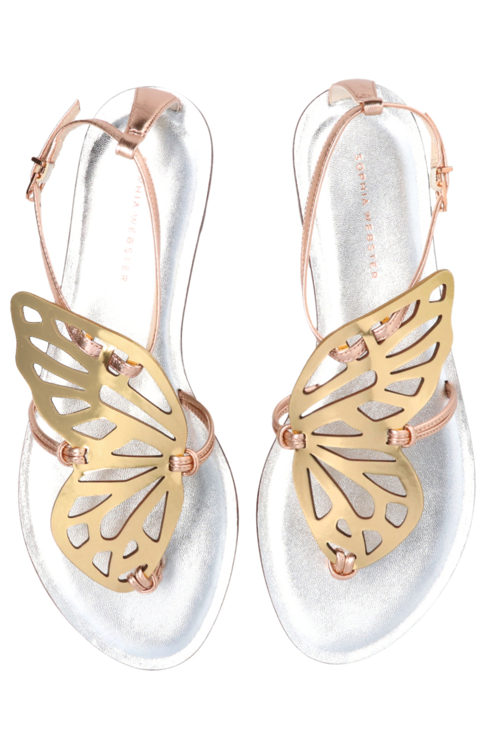 IetpShops GB Gold Butterfly sandals Sophia Webster men key